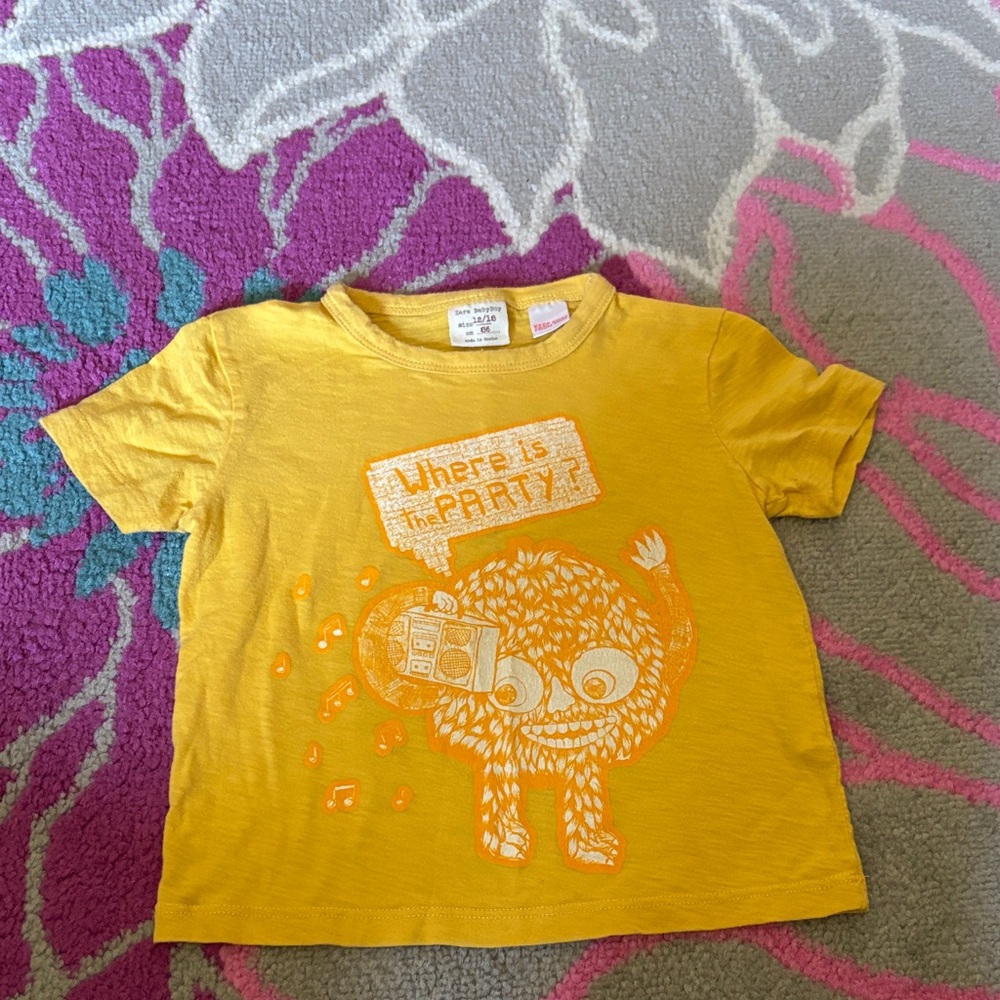 Zara Where is the Party? shirt